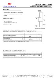 ZPD15 datasheet pdf Chenyi Electronics