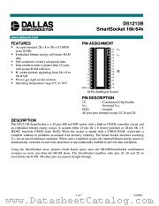 DS1213B datasheet pdf Dallas Semiconductor