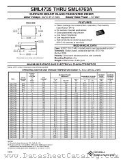 SML4756 datasheet pdf General Semiconductor
