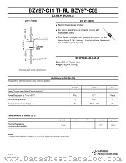 BZY97-C56 datasheet pdf General Semiconductor