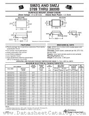 SMZG3803B datasheet pdf General Semiconductor