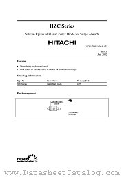 HZC27 datasheet pdf Hitachi Semiconductor