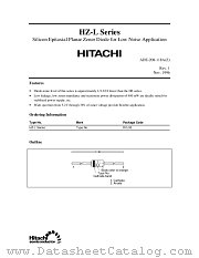 HZ20-3L datasheet pdf Hitachi Semiconductor