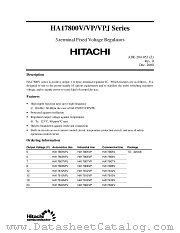 HA17824V datasheet pdf Hitachi Semiconductor
