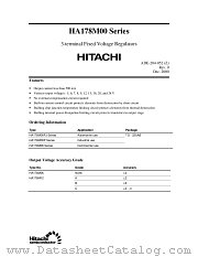 HA178M20P datasheet pdf Hitachi Semiconductor