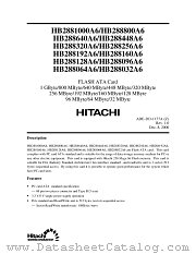 HB2881000A6 datasheet pdf Hitachi Semiconductor