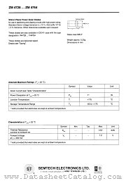 ZM4758 datasheet pdf Honey Technology