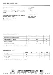 ZMM5244 datasheet pdf Honey Technology