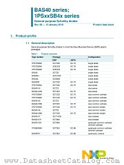 1PS70SB46 datasheet pdf NXP Semiconductors