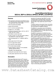 BDGLA16E-TR datasheet pdf Agere Systems