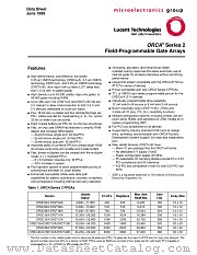 OR2C12A datasheet pdf Agere Systems