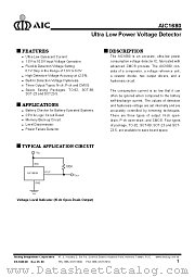 AIC1680-P60CU datasheet pdf Analog Integrations Corporation