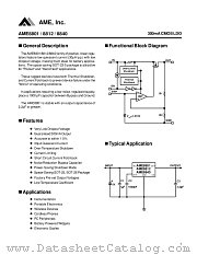 AME8812 datasheet pdf AME