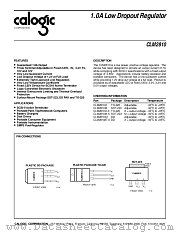 CLM2810M-3.0 datasheet pdf Calogic