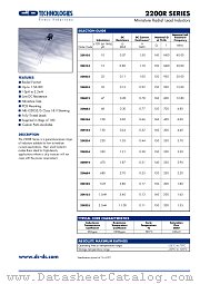 22R153 datasheet pdf C&D Technologies