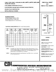 1N4616-1 datasheet pdf Compensated Devices Incorporated