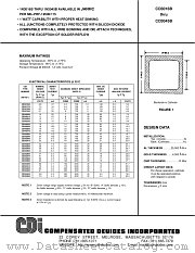 CD3035B datasheet pdf Compensated Devices Incorporated