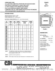 CD4685 datasheet pdf Compensated Devices Incorporated