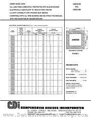 CD5261B datasheet pdf Compensated Devices Incorporated