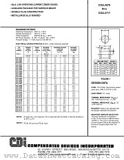 CDLL4699 datasheet pdf Compensated Devices Incorporated