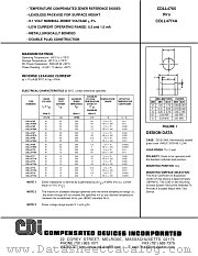 CDLL4772 datasheet pdf Compensated Devices Incorporated