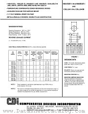 CDLL943B datasheet pdf Compensated Devices Incorporated