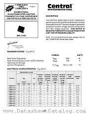 1.5SMC27CA datasheet pdf Central Semiconductor