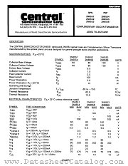 2N6551 datasheet pdf Central Semiconductor