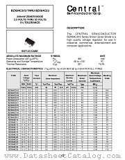 BZX84C18 datasheet pdf Central Semiconductor