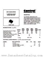 CBR1-D100S datasheet pdf Central Semiconductor