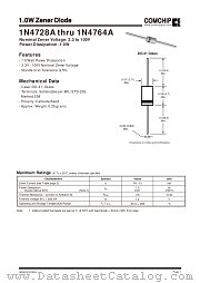 1N4733A datasheet pdf Comchip Technology