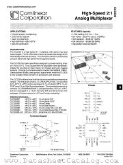CLC532 datasheet pdf Comlinear Corporation