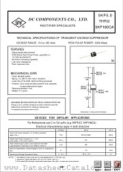 5KP15 datasheet pdf DC Components