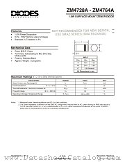 ZM4749A datasheet pdf Diodes