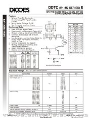 DDTC143FE datasheet pdf Diodes