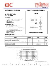 1N5946A datasheet pdf EIC discrete Semiconductors