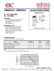 1SMB5932A datasheet pdf EIC discrete Semiconductors