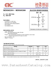 BZX55C39 datasheet pdf EIC discrete Semiconductors