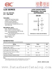LCE16 datasheet pdf EIC discrete Semiconductors