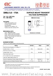 SMBJ85 datasheet pdf EIC discrete Semiconductors