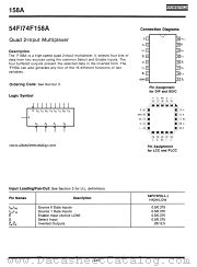 54F158A datasheet pdf Fairchild Semiconductor