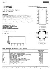 54F322 datasheet pdf Fairchild Semiconductor