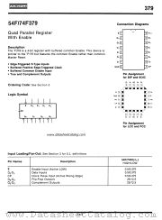 54F379 datasheet pdf Fairchild Semiconductor
