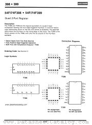 54F399 datasheet pdf Fairchild Semiconductor