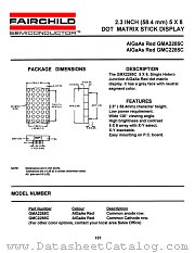 GMC2285C datasheet pdf Fairchild Semiconductor