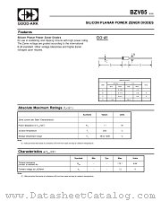 BZV8527 datasheet pdf GOOD-ARK Electronics