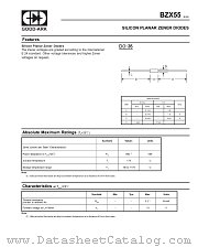 BZX556V8 datasheet pdf GOOD-ARK Electronics