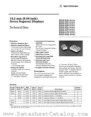 HDSP-K40X datasheet pdf Agilent (Hewlett-Packard)