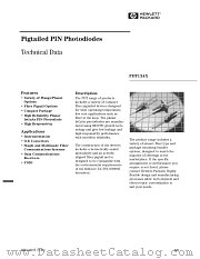 PDT1342-GS-SF datasheet pdf Agilent (Hewlett-Packard)
