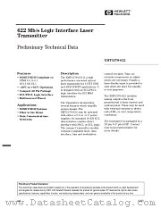 XMT5370B-622-FP datasheet pdf Agilent (Hewlett-Packard)